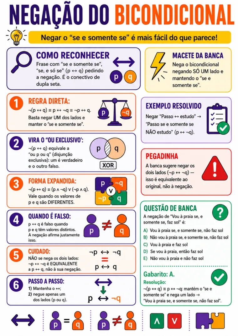 Mapa de Raciocínio Lógico