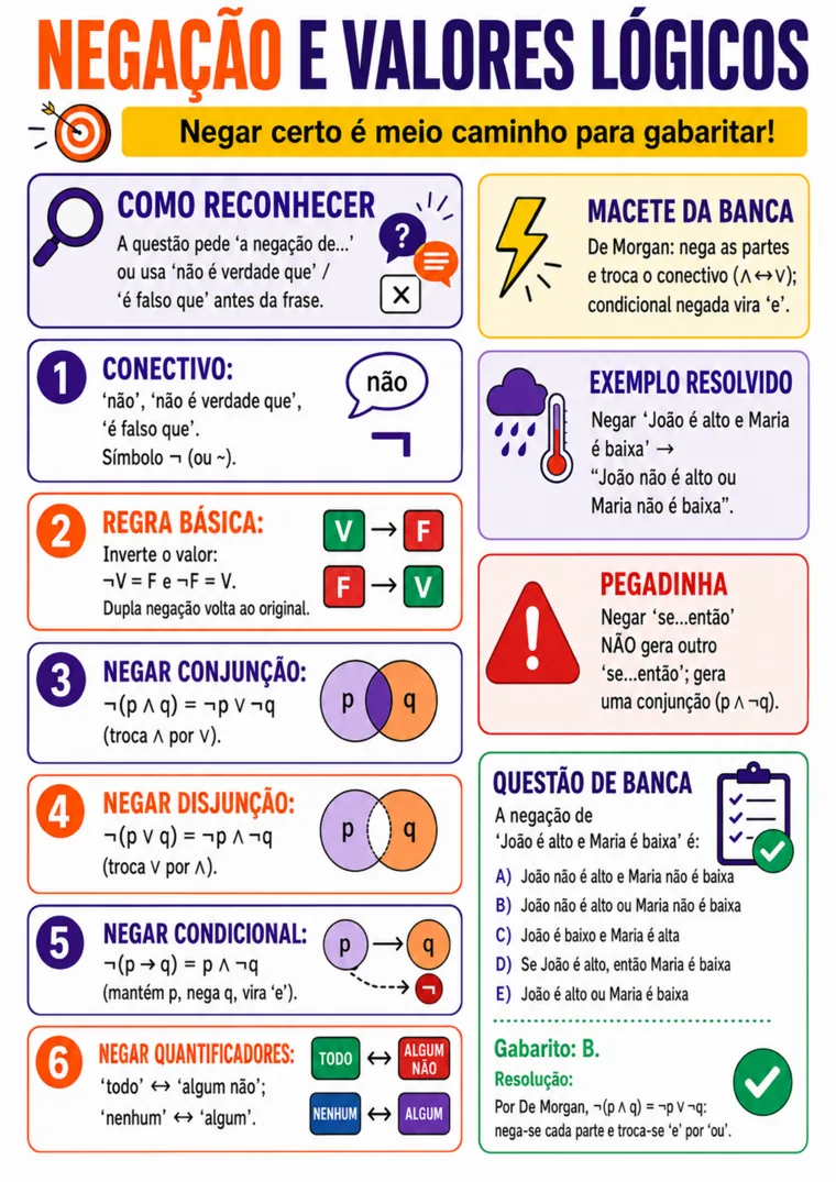 Mapa de Raciocínio Lógico