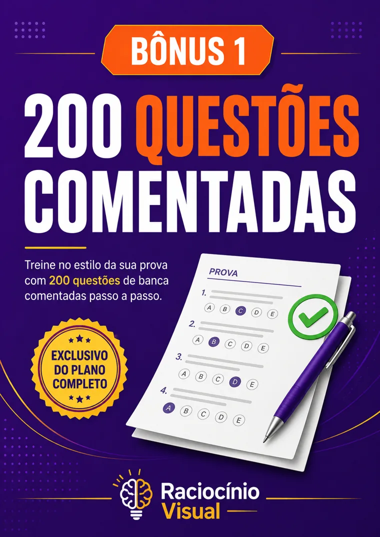 Bônus 1 — 200 Questões de Bancas Comentadas